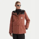 DC Shoes Outdoor jakna Liberate ADJTJ03045 Smeđa Regular Fit · záber 2