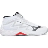 Mizuno Tenisice za dvoranski nogomet Lightning Select Mid V1GA2675 Bijela - Veličina: 42 | Boja: biela | Dobna skupina: Odrasli | Spol: Muško · záber 1