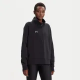 Under Armour Majica dugih rukava Ua Rival Fleece Hz 1379492-001 Crna Loose Fit · záber 2