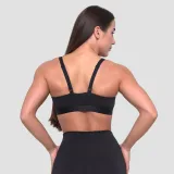 GymBeam Essence String Sports Bra Black - Veličina: XL | Boja: čierna | Dobna skupina: Odrasli | Težina: 0,0808 g | Pakiranje: 100 · záber 4