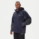 adidas Vodootporna jakna Nat Geo Climaproof KC2343 Tamnoplava Loose Fit · záber 2