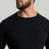 STRIX MERINO I Long Sleeve Tee Black - Veličina: S | Boja: čierna | Dobna skupina: Odrasli | Težina: 0,273 g | Pakiranje: 47 · záber 2