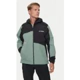 adidas Outdoor jakna TERREX Xperior Hybrid IP1419 Zelena Slim Fit · záber 1