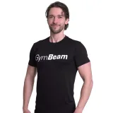 GymBeam T-Shirt Essence Black - Veličina: L | Boja: čierna | Dobna skupina: Odrasli | Težina: 0,1764 g | Pakiranje: 80 · záber 5