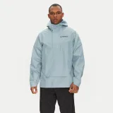 adidas Outdoor jakna Terrex Xploric 2.5L JD8347 Plava Loose Fit · záber 2