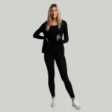 STRIX Women‘s MERINO I Zip Up Hoodie Black · záber 5