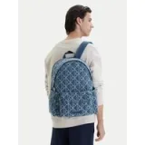 Ruksak Calvin Klein Emblem Aop Denim Round Backpack LV04D3429G Plava · záber 1