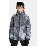 Quiksilver Snowboard jakna Mission Printed EQBTJ03223 Siva Regular Fit · záber 1