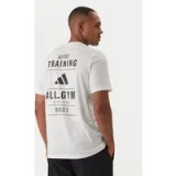 adidas T-shirt Category Training Graphic JM8976 Écru Regular Fit · záber 1