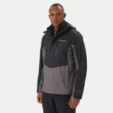 Columbia Vodootporna jakna Pouring Adventure™ III 2117171 Crna Regular Fit - Veličina: XL | Boja: čierna | Dobna skupina: Odrasli | Spol: Muško · záber 2