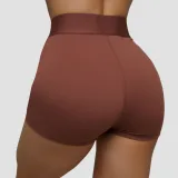 GymBeam Women‘s Agile Shorts Root - Veličina: XXL | Boja: hnedá | Dobna skupina: Odrasli | Pohlavie: Žensko | Težina: 0,12 g · záber 3