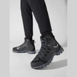 Salewa Trekking Ms Mnt Trainer Lite Mid Gtx GORE-TEX 61359-0971 Crna - Veličina: 46,5 | Boja: čierna | Dobna skupina: Odrasli | Spol: Muško · záber 5