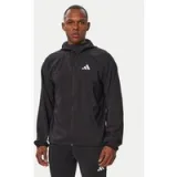 adidas Jakna za trčanje Adi365 Running Essentials JZ7782 Crna Regular Fit - Veličina: M | Boja: čierna | Dobna skupina: Odrasli | Spol: Muško · záber 1
