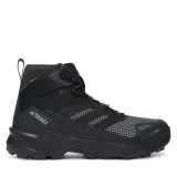 Trekking adidas Terrex Skychaser AX5 Mid GORE-TEX CLIMAWARM+ JQ2205 Crna - Veličina: 42 | Boja: čierna | Dobna skupina: Odrasli | Spol: Muško · záber 2