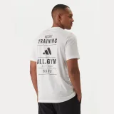 adidas T-shirt Category Training Graphic JM8976 Écru Regular Fit · záber 2