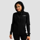 GymBeam Ženska dukserica Limitless Zip Up Black - Veličina: XS | Boja: čierna | Dobna skupina: Odrasli | Težina: 0,46 g | Pakiranje: 42 · záber 1