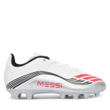 Tenisice za nogomet adidas F50 Messi Club JP7457 Bijela - Veličina: 38 | Boja: biela | Dobna skupina: Odrasli | Spol: Muško · záber 2