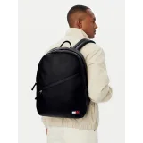 Ruksak Tommy Jeans Tjm Daily Pu Backpack AM0AM14620 Crna · záber 2