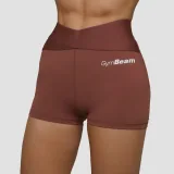 GymBeam Women‘s Agile Shorts Root - Veličina: XXL | Boja: hnedá | Dobna skupina: Odrasli | Pohlavie: Žensko | Težina: 0,12 g · záber 4