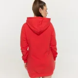 GymBeam Ženska dukserica Limitless Longline Hot Red - Veličina: XXL | Boja: červená | Dobna skupina: Odrasli | Težina: 0,821 g | Pakiranje: 24 · záber 4