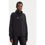 Under Armour Majica dugih rukava Ua Rival Fleece Hz 1379492-001 Crna Loose Fit · záber 1