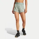 adidas Sportske kratke hlače Hyperglam Woven JC7392 Zelena Regular Fit · záber 2