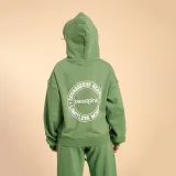 BeastPink Women‘s Serenity Hoodie Olivine · záber 4