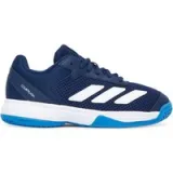 Obuća za tenis adidas Courtflash Tennis Shoes Kids KK3857 Tamnoplava - Veličina: 30 | Boja: modrá | Dobna skupina: Odrasli | Spol: Žensko · záber 1
