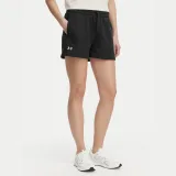 Under Armour Sportske kratke hlače Rival Fleece Short 1382723-001 Crna Loose Fit · záber 2