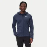 Jack Wolfskin Flis Peak District A65272 Tamnoplava Regular Fit · záber 2