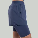STRIX Women‘s ULTRA 2in1 Shorts Graystone · záber 5