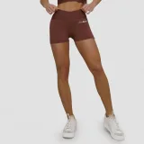 GymBeam Women‘s Agile Shorts Root - Veličina: XXL | Boja: hnedá | Dobna skupina: Odrasli | Pohlavie: Žensko | Težina: 0,12 g · záber 1