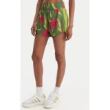 adidas Sportske kratke hlače Farm Rio Pacer KD4624 Zelena Loose Fit · záber 1