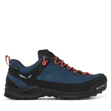 Trekking Salewa Wildfire Leather GTX M 61416 Plava - Veličina: 44 | Boja: modrá | Dobna skupina: Odrasli | Spol: Muško · záber 2