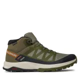 Trekking Salomon Outrise Mid GORE-TEX L47143600 Kaki · záber 2
