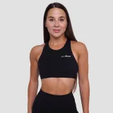 GymBeam Ignite Sports Bra Black - Veličina: XS | Boja: čierna | Dobna skupina: Odrasli | Težina: 0,08 g | Pakiranje: 120 · záber 1