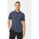 Under Armour Polo Pique 6012303 Crna Regular Fit - Veličina: S | Boja: modrá | Dobna skupina: Odrasli | Spol: Muško · záber 1