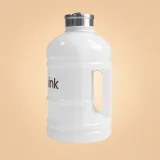 GymBeam Hydrator Bottle 1,89 l White - BeastPink · záber 2