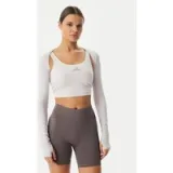 adidas Tehnička majica Power Essentials Workout Contour KD2217 Ljubičasta Slim Fit · záber 1