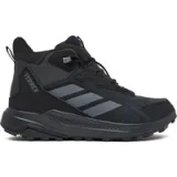 Trekking adidas Terrex Anylander Leather Mid Hiking KJ5212 Crna · záber 1