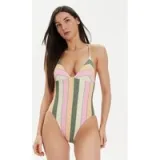 Roxy Kupaći kostim Vista Stripe One Piece ERJX103639 Šarena · záber 1
