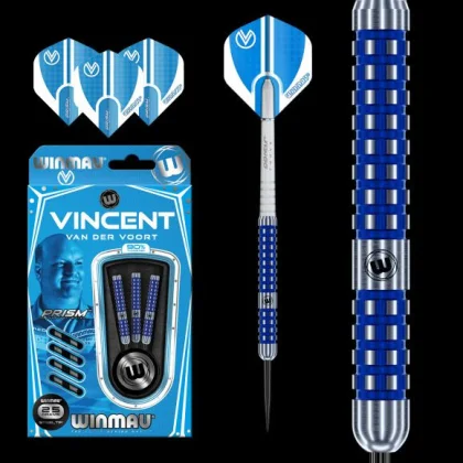 Dart szett Winmau steel Vincent Van Der Voort 25g, 90%