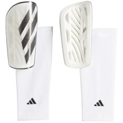 Futballvédő ADIDAS TIRO SG LGE WHITE BLACK SILVMT