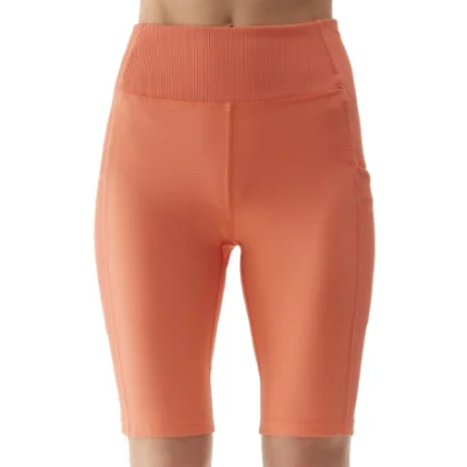 Női túranadrágok 4F SHORTS FNK-4FWSS24TFSHF547-64S-SALMON CORAL