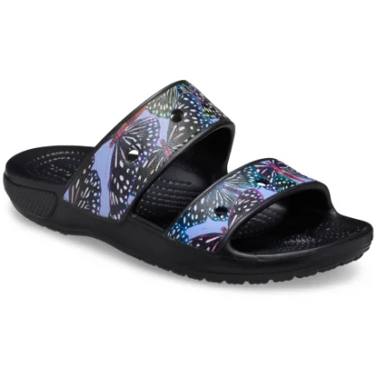 Szandálok CROCS Classic Crocs Butterfly Sandal black multi
