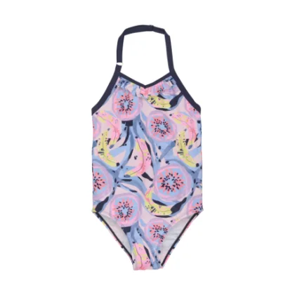 Lány fürdőruhák COLOR KIDS Swimsuit, AOP, cherry blossom