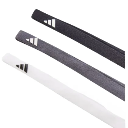 Fejpánt ADIDAS 3PP HAIRBAND BLACK GRESIX WHITE