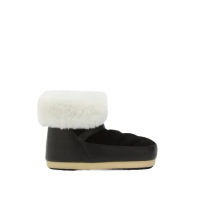 Alacsony téli cipők MOON BOOT MB EVX IGLOO NL02 BLACK NATURAL