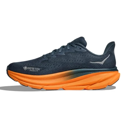 Férfi futócipők HOKA Clifton 9 GTX M stormy skies orange zest