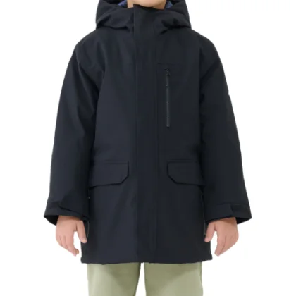 Fiú kabát 4F JUNIOR JACKET M221-4FJWAW25TJACM221-20S-DEEP BLACK
